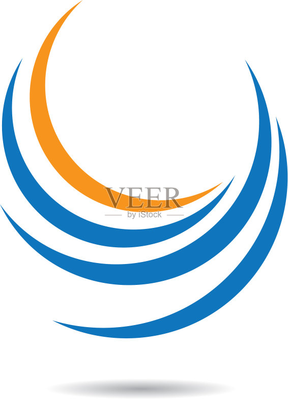 波浪Logo图标图标素材