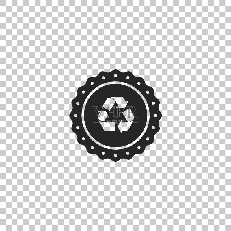 回收标志标签图标图标素材