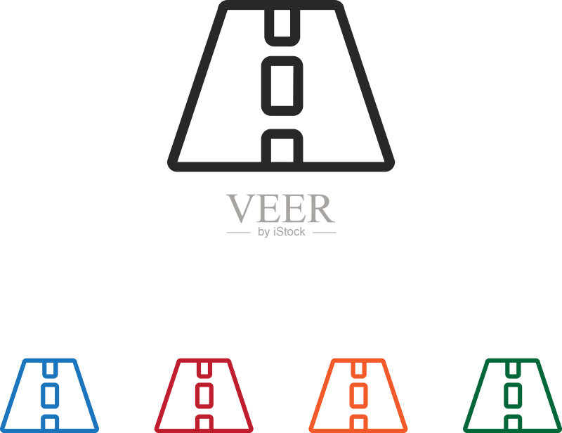 道路图标图标素材