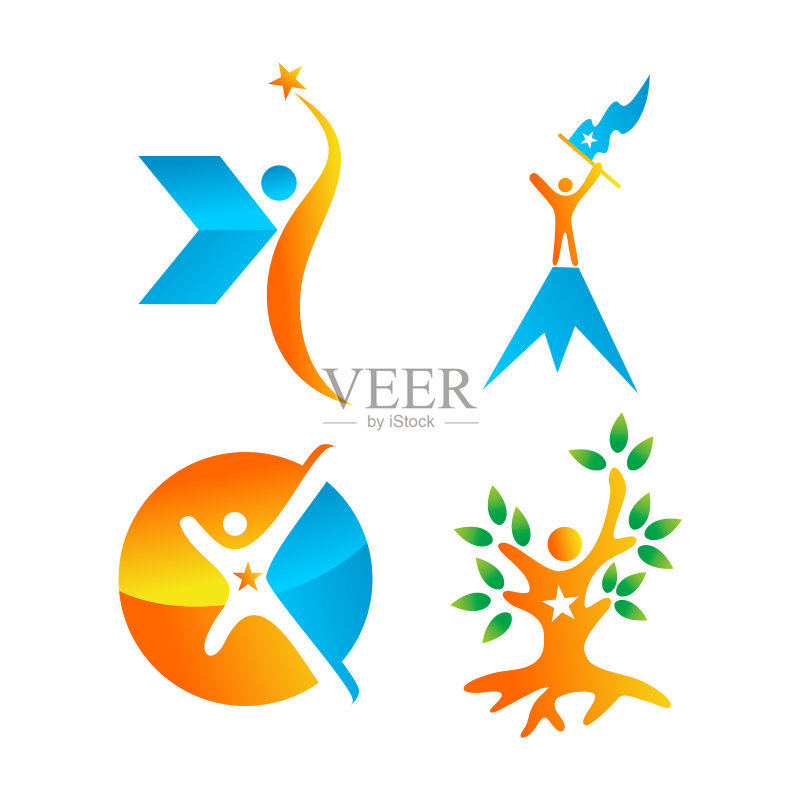 成功的Logo设计图标素材