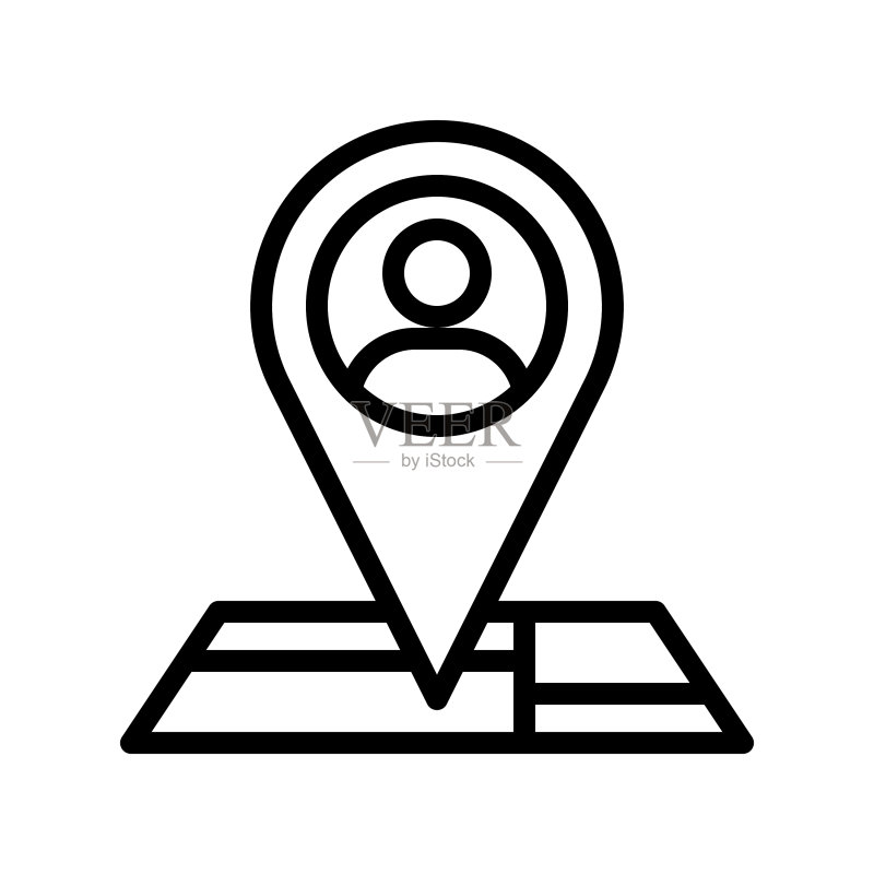 数字营销线性图标可编辑描边图标素材