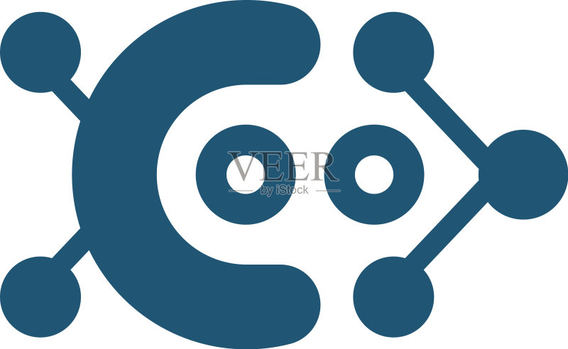 几何科技Logo模板图标素材