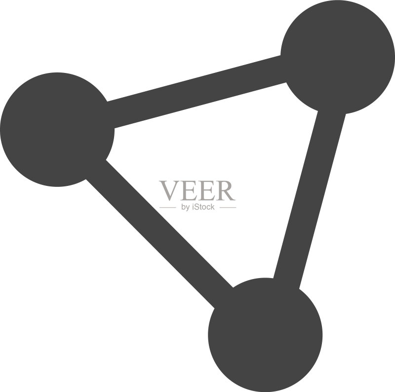 三角形网格图标图标素材