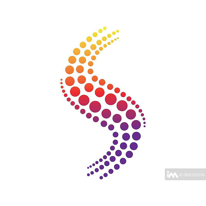 字母S点logo矢量图标图标素材