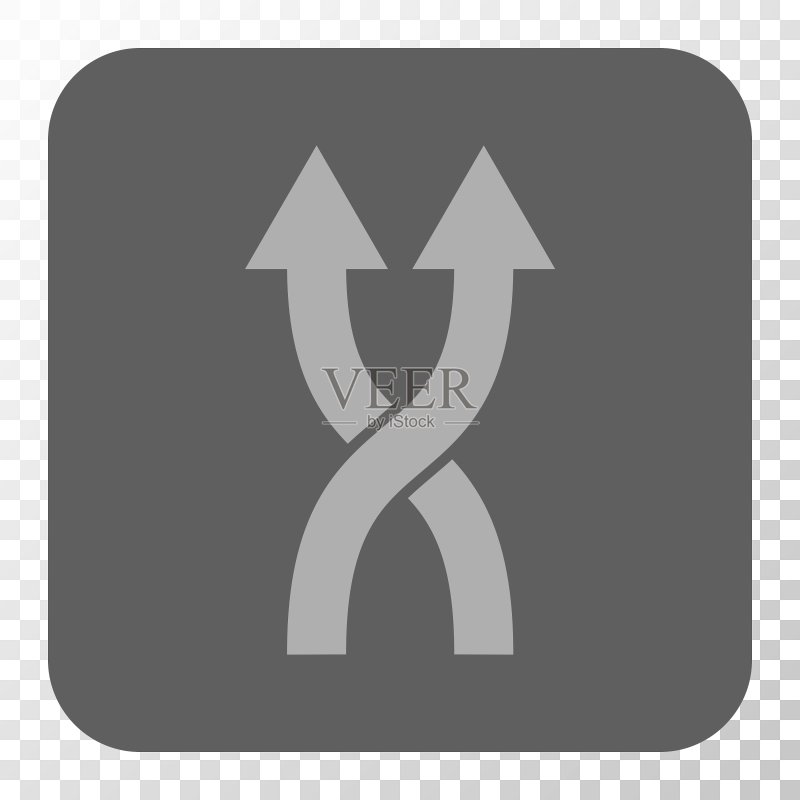 向上箭头圆形方块按钮图标素材