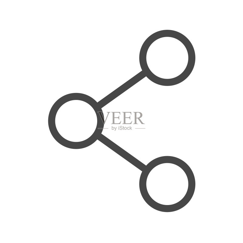 分享细线图标图标素材