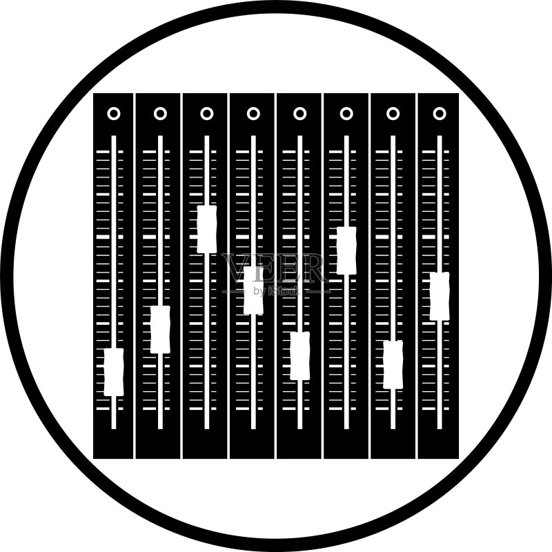 音乐均衡器图标图标素材