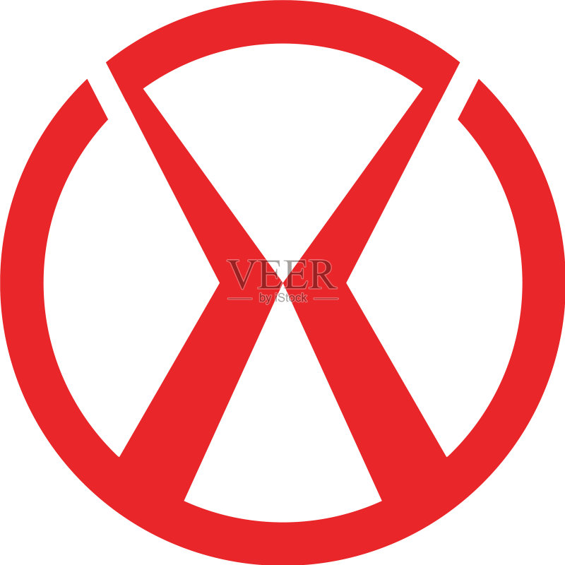 字母X标志模板图标设计图标素材