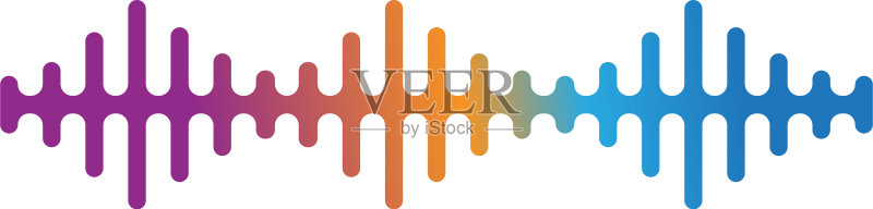 声波图标Logo模板图标素材
