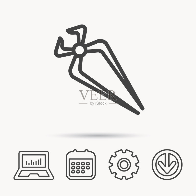维修工具标志图标素材