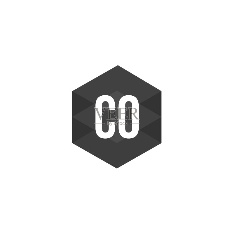 CO字母logo模板设计图标素材
