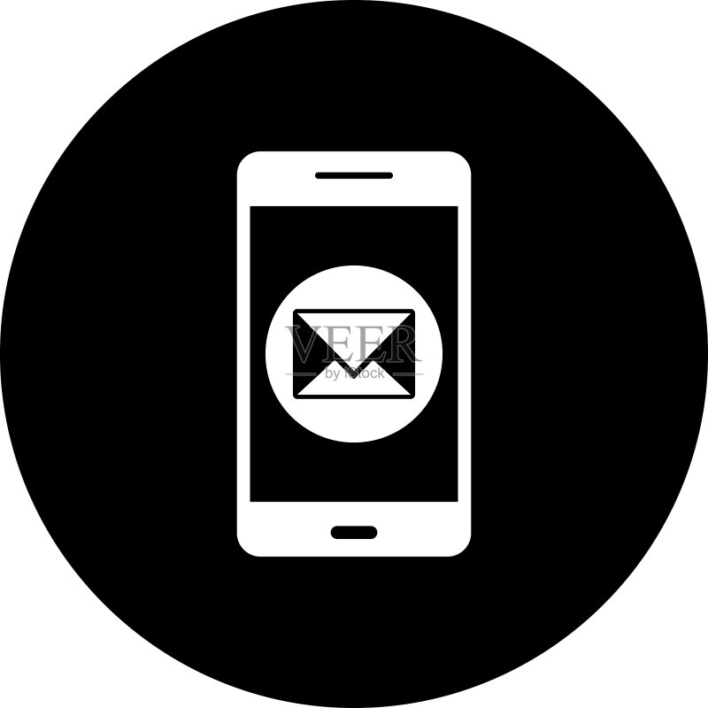 移动应用消息图标图标素材