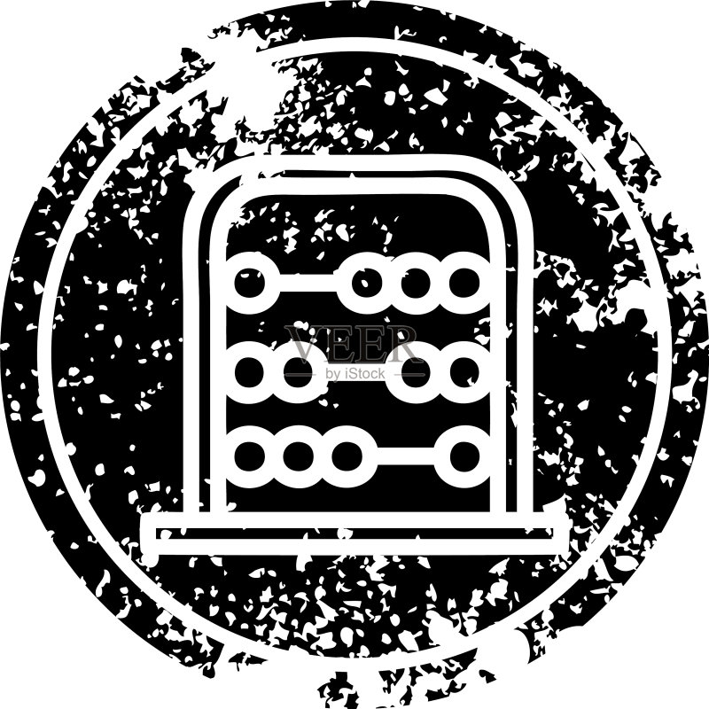 复古算盘图标图标素材
