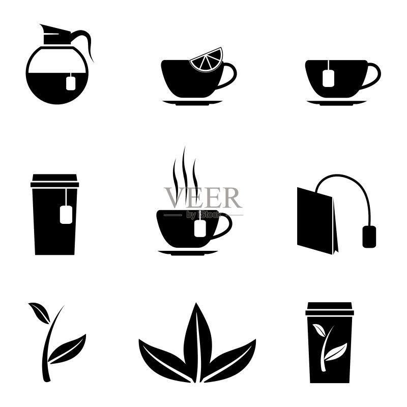 茶图标合集图标素材