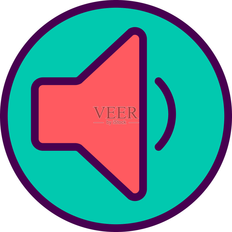 扬声器图标设计图标素材