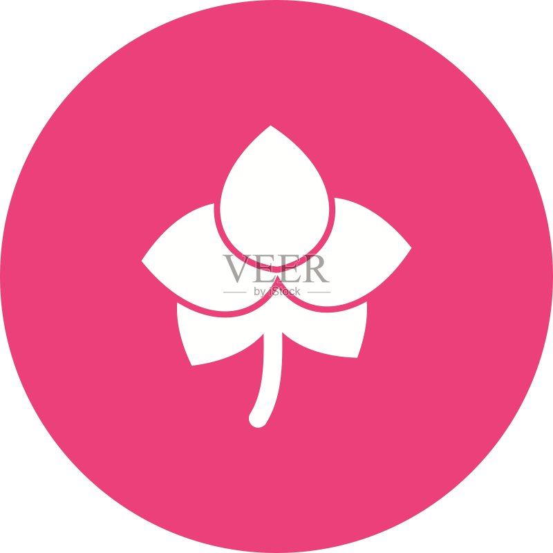 兰花图标素材