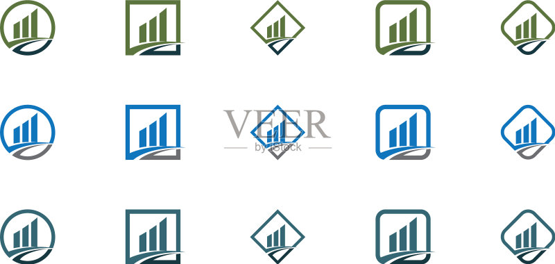 商务金融专业Logo模板图标图标素材