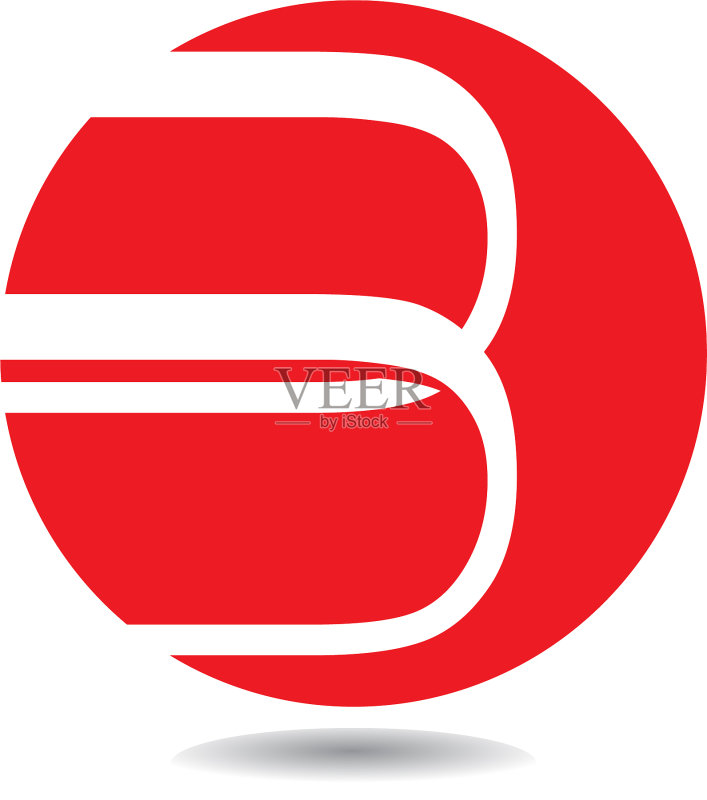字母B标志和符号模板图标APP图标素材