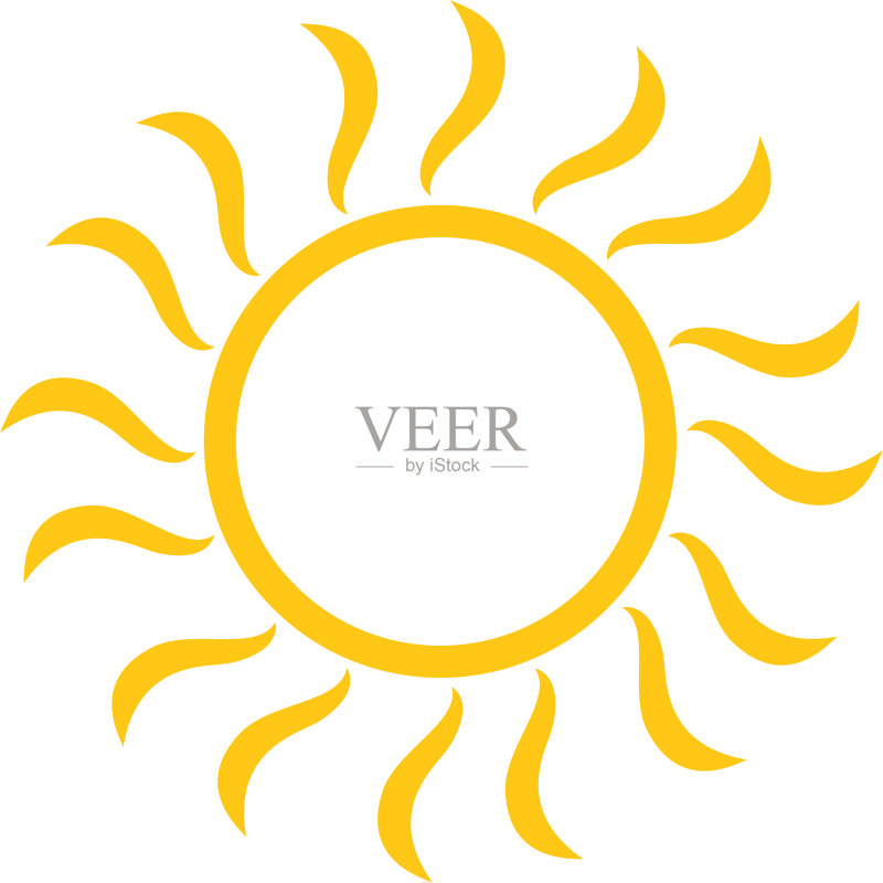 太阳logo模板图标素材