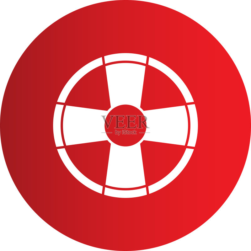 游泳圈图标图标素材