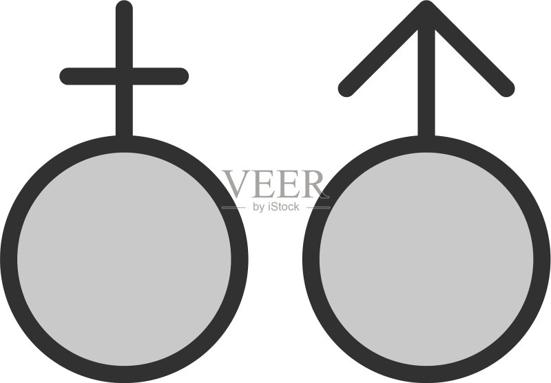 男女图标图标素材