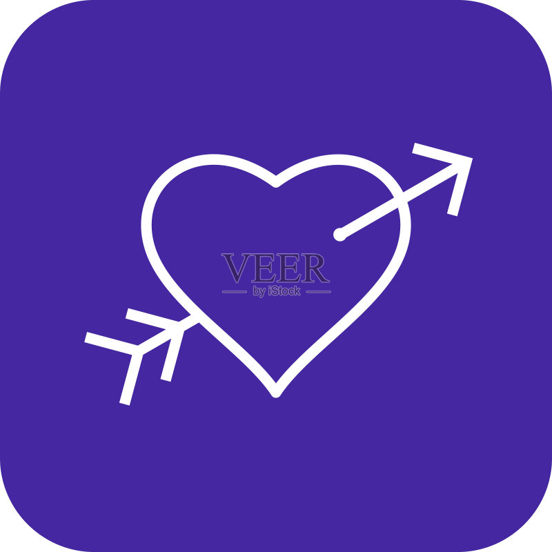 丘比特之箭图标图标素材