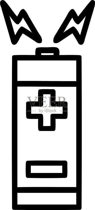 电池图标图标素材