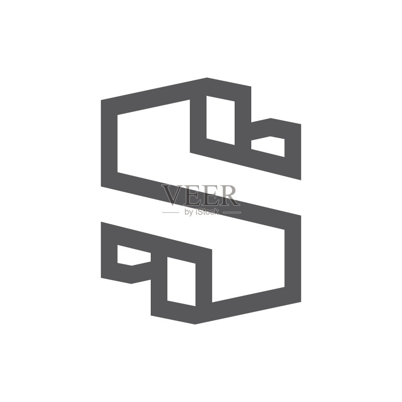 字母S标志图标素材