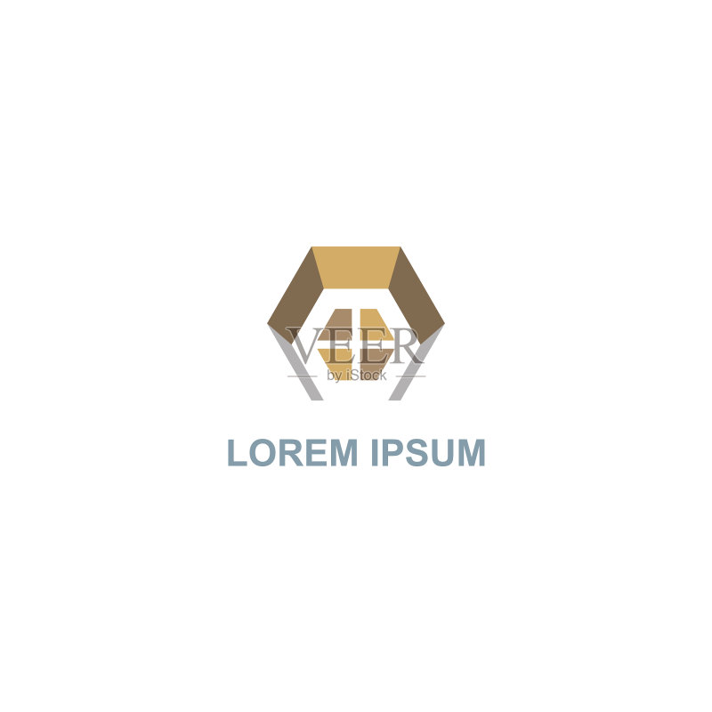 抽象珠宝时尚Logo图标素材