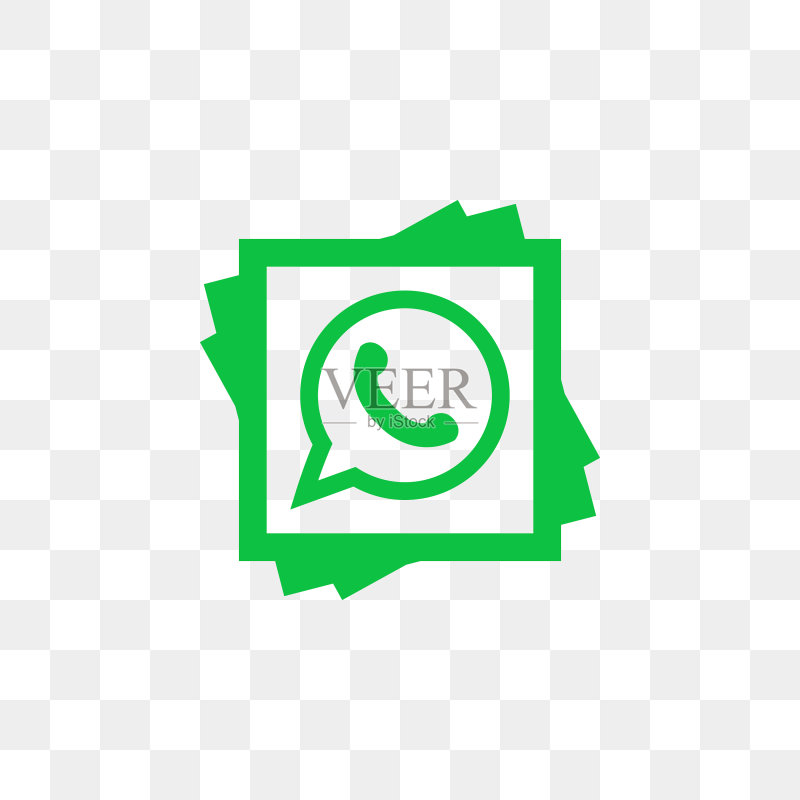 Whatsapp社交媒体图标设计模板图标素材