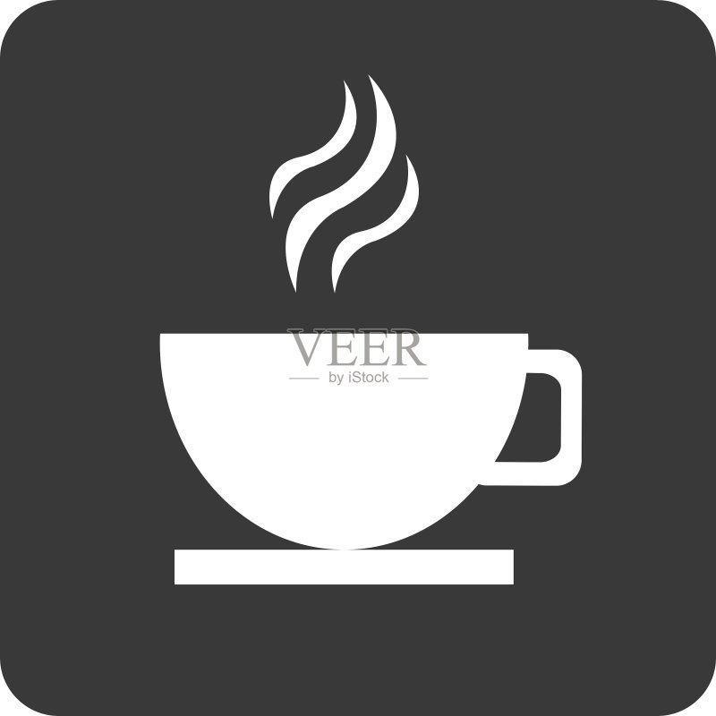 热饮杯图标图标素材