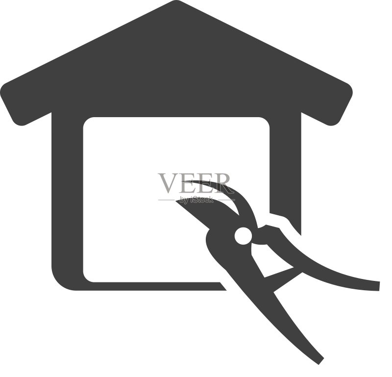 工具房维修设计图标素材