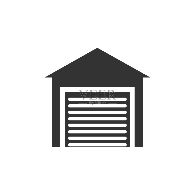 车库图标,交通停车标志图标素材