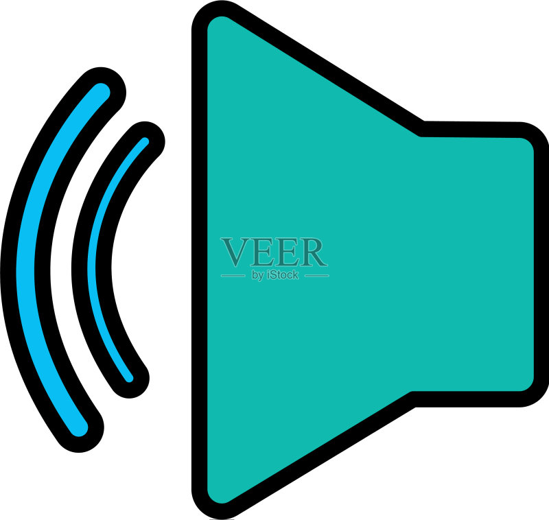 扩音器声音隔离图标图标素材