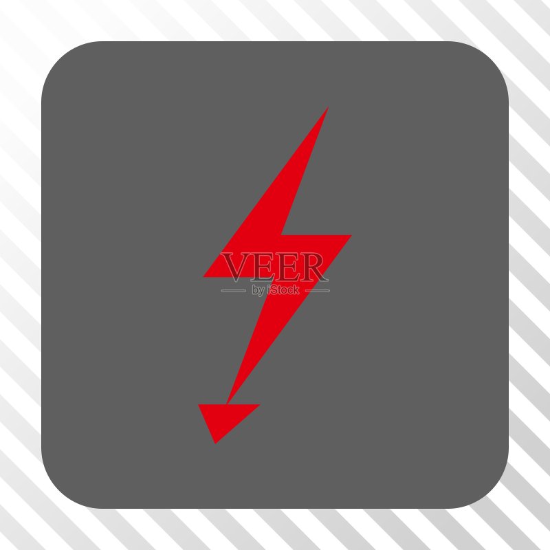 电锁圆形方形按钮图标素材