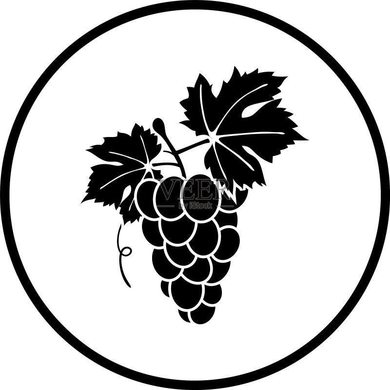 葡萄图标图标素材