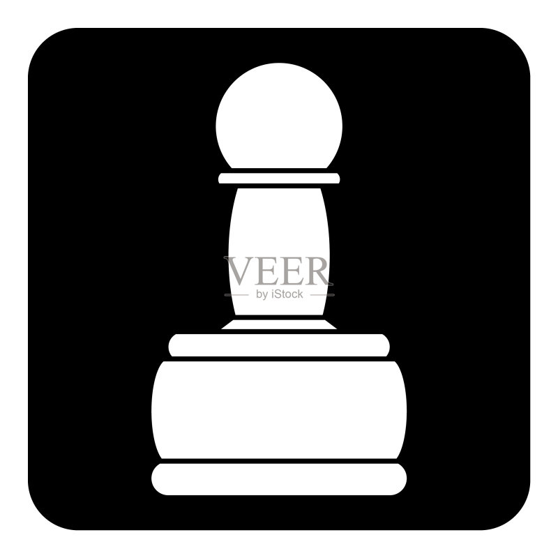 国际象棋棋子图标图标素材