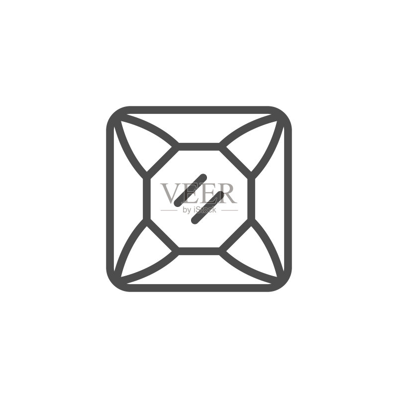 宝石线条图标图标素材