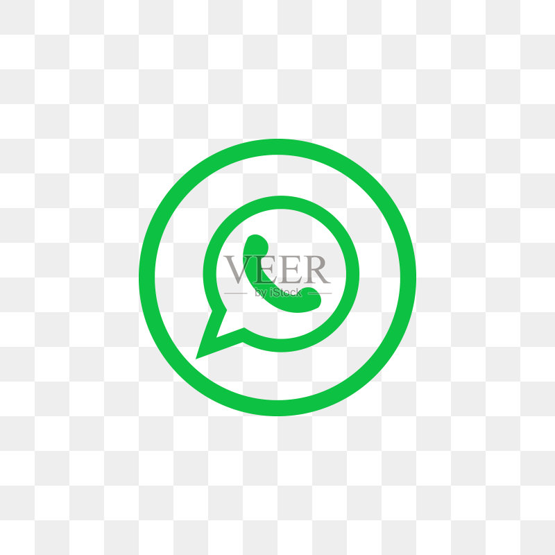 Whatsapp社交媒体图标设计模板图标素材