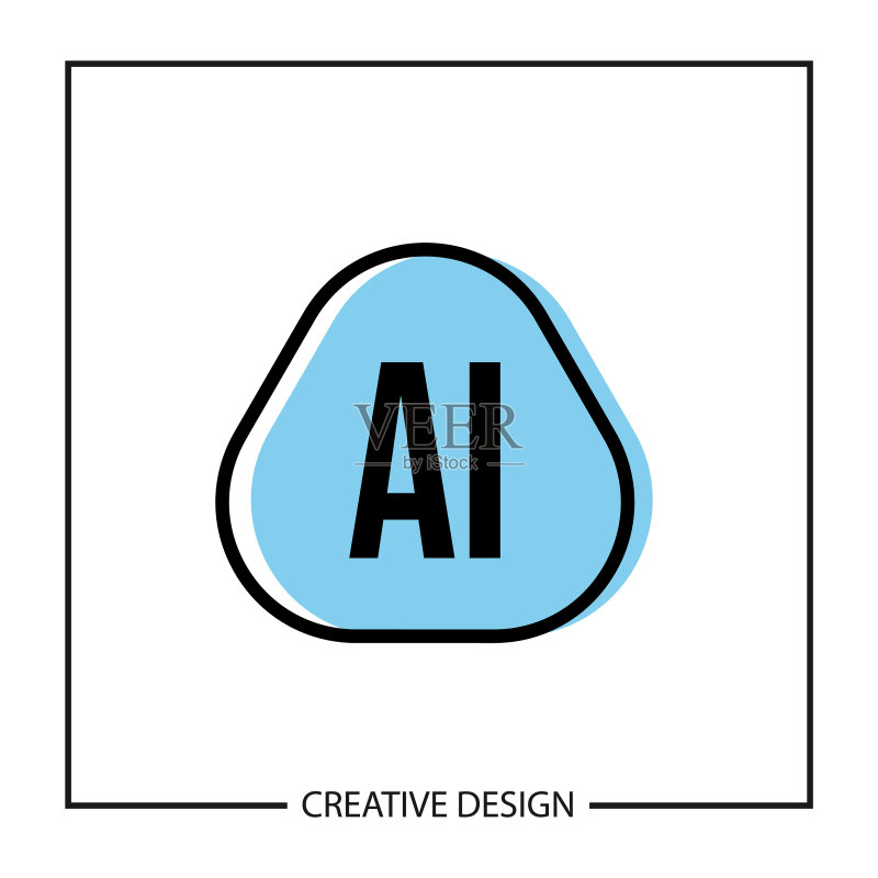 字母AI logo模板设计图标素材