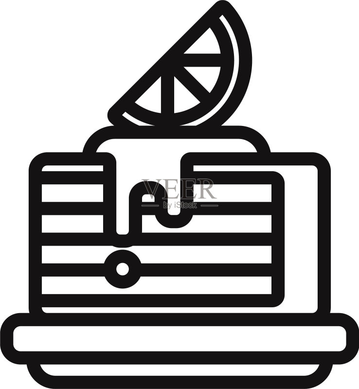 蛋糕图标图标素材