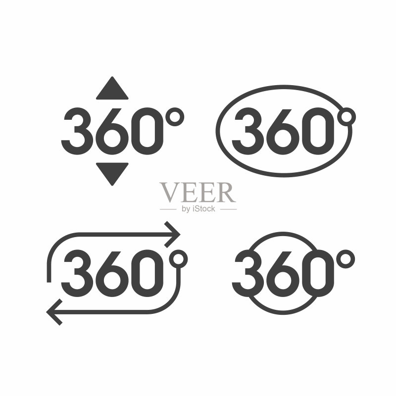 360度视角标志图标图标素材