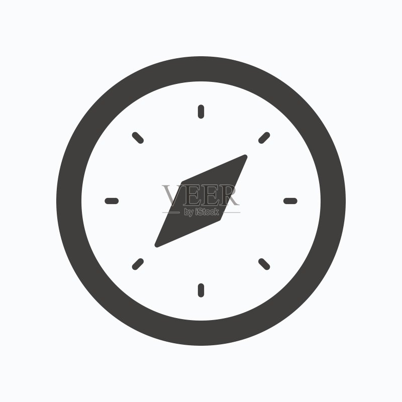 指南针图标导航设备标志图标素材