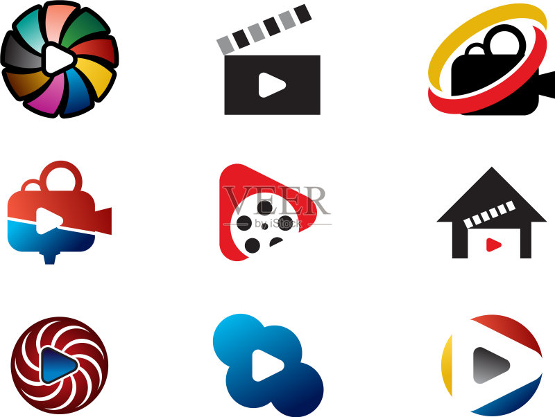 电影logo合集图标素材