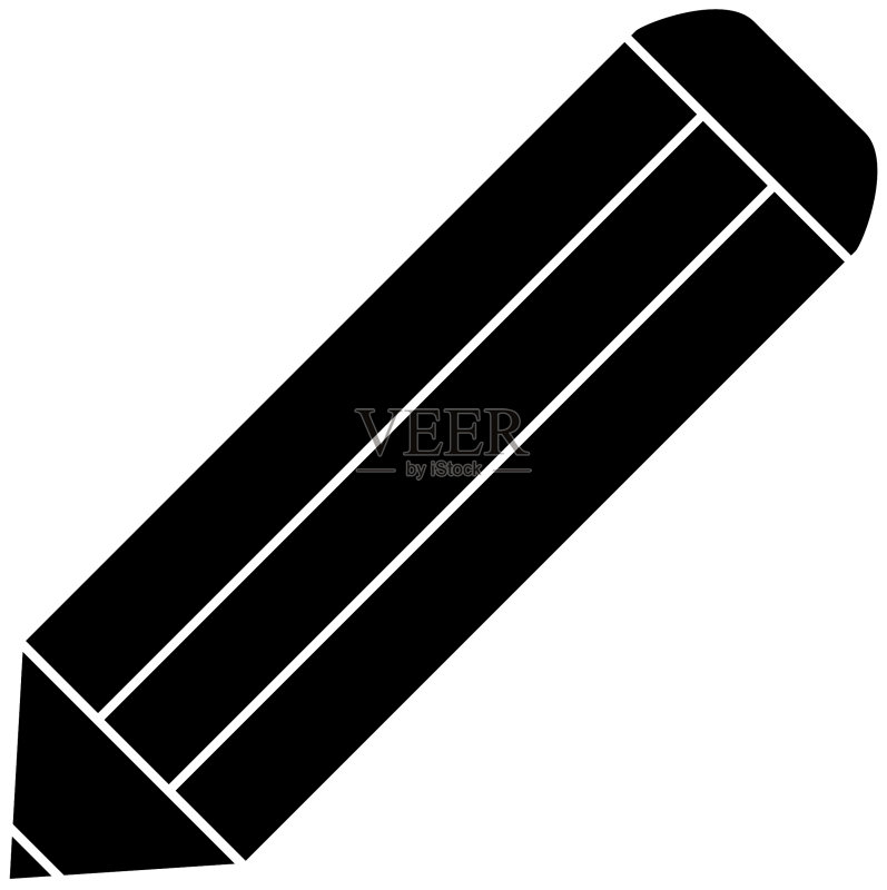 铅笔用具图标图标素材