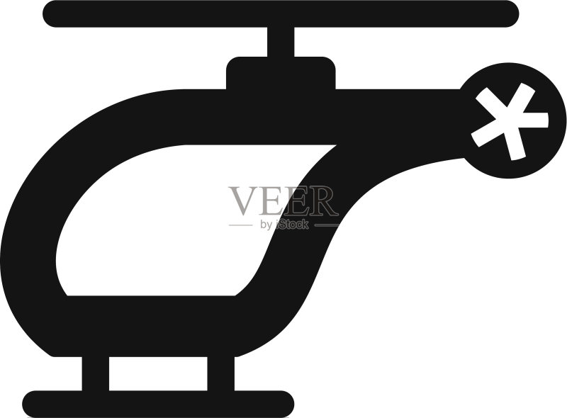 直升机图标图标素材