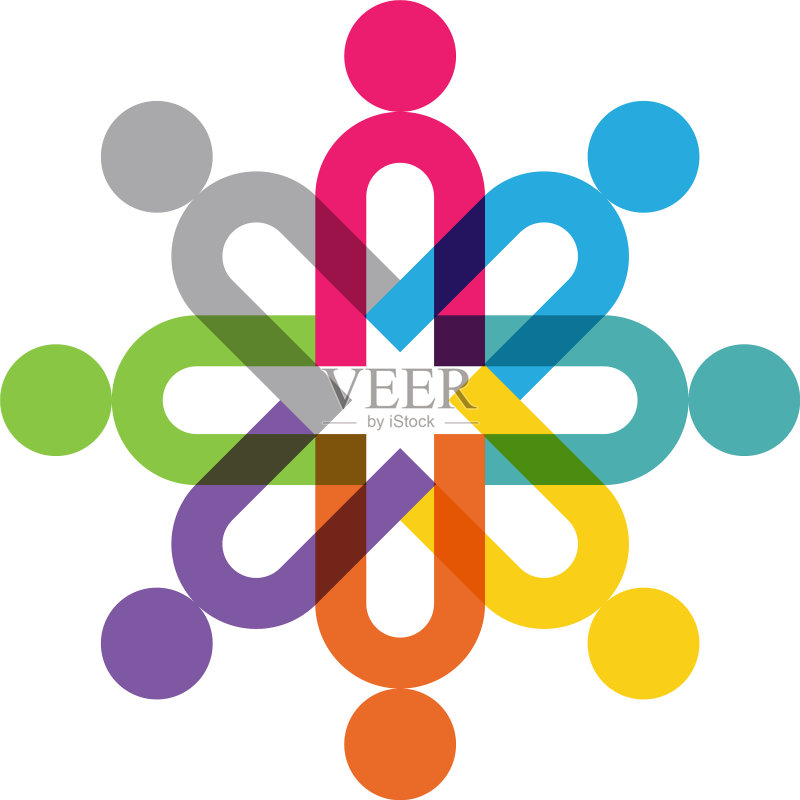 社区关怀logo模板图标图标素材
