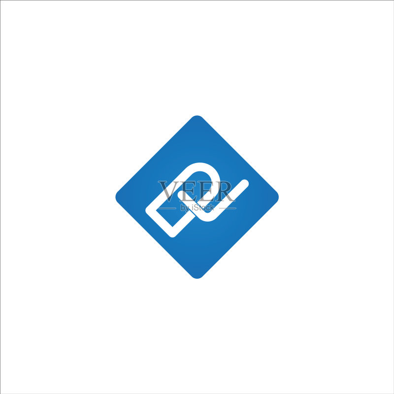 首字母DL标志设计模板图标素材