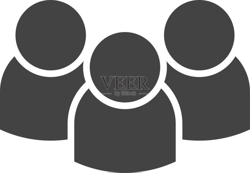 社区网络和社会图标图标素材