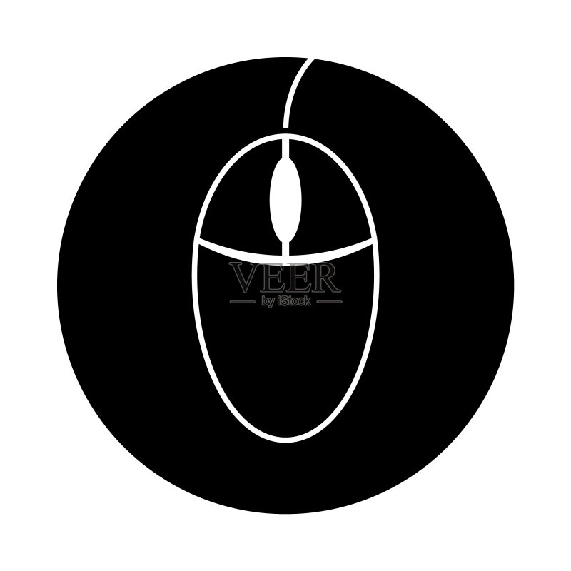 电脑鼠标图标图标素材